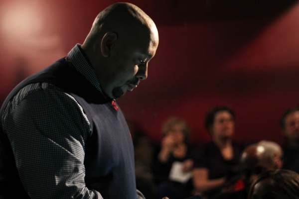 Photo Flash: Members of 'The Central Park Five' Appear for THE BULLPEN Talkback Image