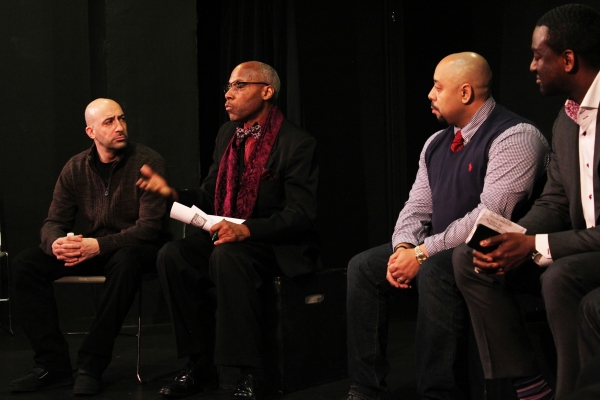 Photo Flash: Members of 'The Central Park Five' Appear for THE BULLPEN Talkback Image
