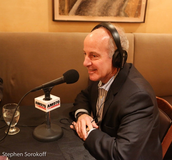 Photo Coverage: The Actors Fund President Joe Benincasa visits Backstage with Peter LeDonne Image