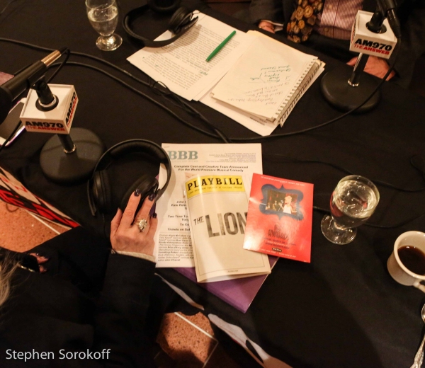 Photo Coverage: The Actors Fund President Joe Benincasa visits Backstage with Peter LeDonne Image