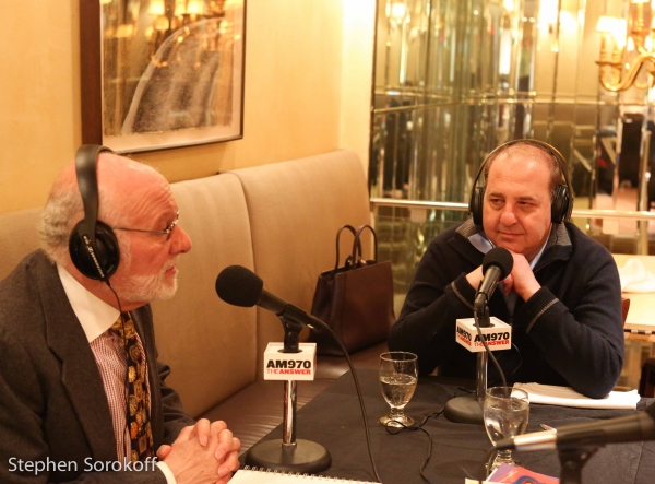 Photo Coverage: The Actors Fund President Joe Benincasa visits Backstage with Peter LeDonne Image