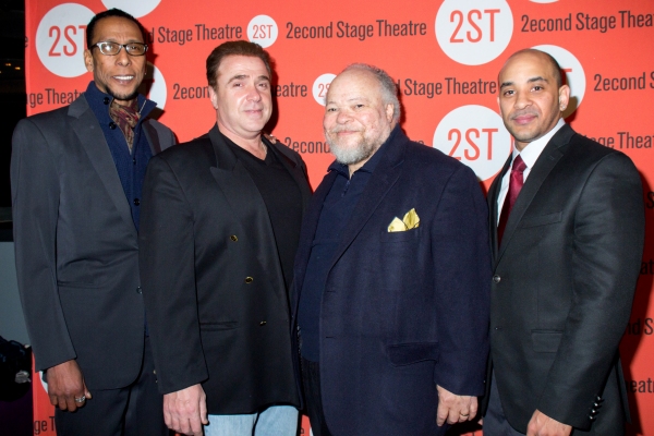 Photo Coverage: Inside Opening Night of BETWEEN RIVERSIDE AND CRAZY at Second Stage  Image