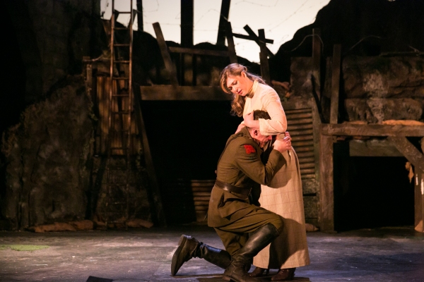 Photo Flash: First Look at Peter Duncan, Edmund Wiseman & Emily Bowker in BIRDSONG UK Tour Image