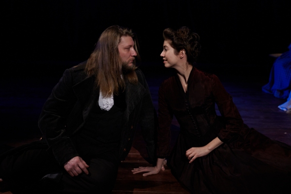 Harlan Alford (Heathcliff) and Anastasia Olowin (Cathy) Photo