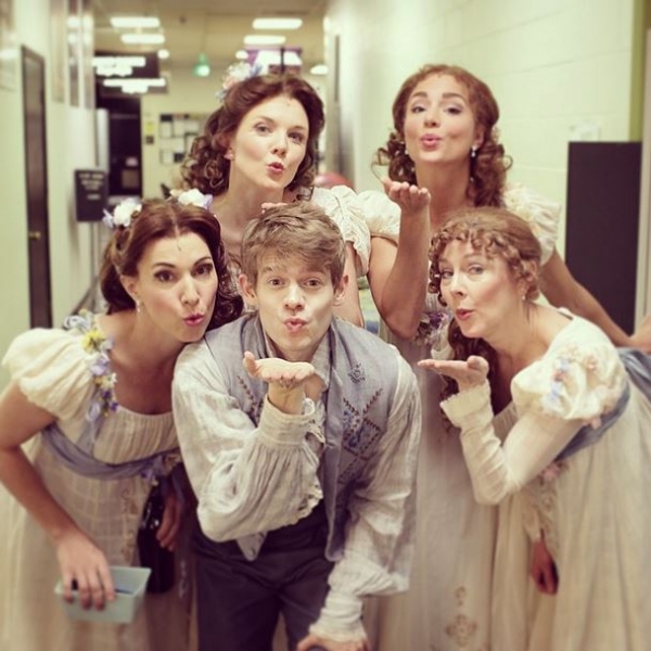 Photo Flash: Saturday Intermission Pics- Feb. 14- Broadway Celebrates Valentine's Day! Image