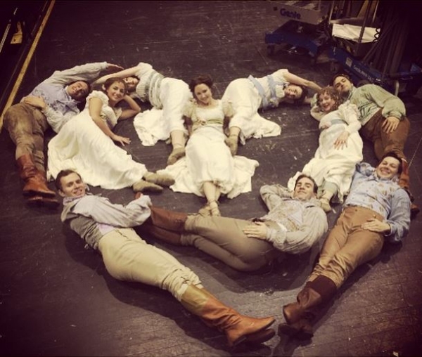 Photo Flash: Saturday Intermission Pics- Feb. 14- Broadway Celebrates Valentine's Day! 