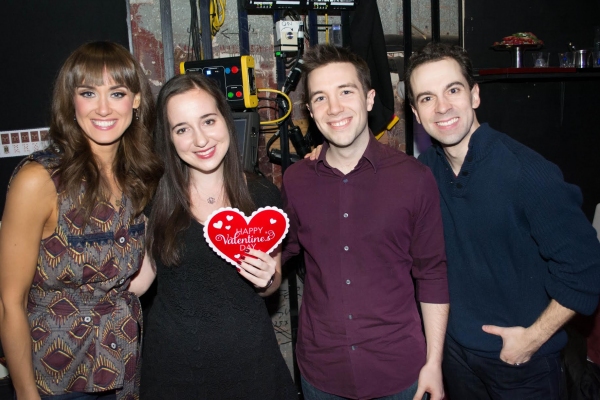 Photo Flash: Fans Double Date with HONEYMOON IN VEGAS' Rob McClure & Brynn O'Malley! Image
