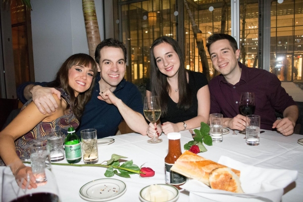 Photo Flash: Fans Double Date with HONEYMOON IN VEGAS' Rob McClure & Brynn O'Malley! Image