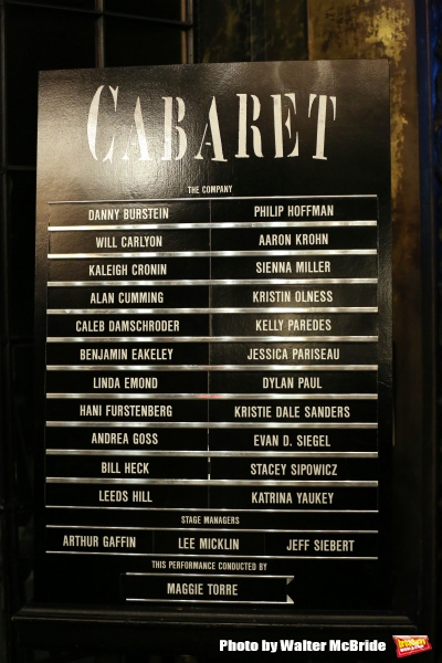 Photo Coverage: Willkommen Sally! Sienna Miller Returns to Broadway in CABARET! Image