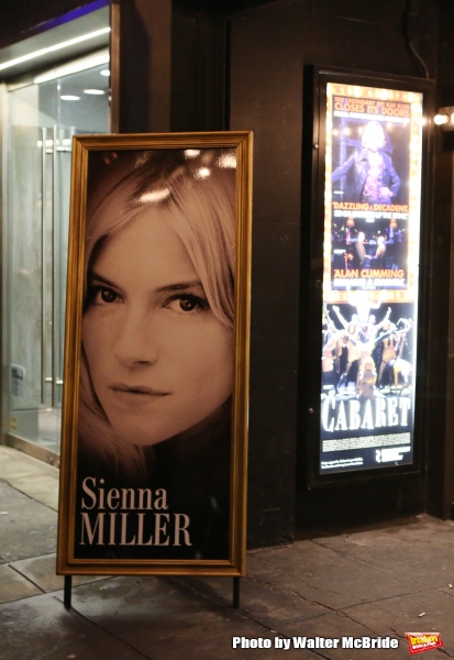 Photo Coverage: Willkommen Sally! Sienna Miller Returns to Broadway in CABARET! Image