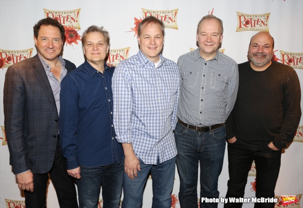 Photo Coverage: Meet the Cast of Broadway-Bound SOMETHING ROTTEN!- Brian d'Arcy James, Christian Borle & More! Image