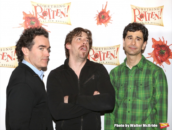 Photo Coverage: Meet the Cast of Broadway-Bound SOMETHING ROTTEN!- Brian d'Arcy James, Christian Borle & More! Image