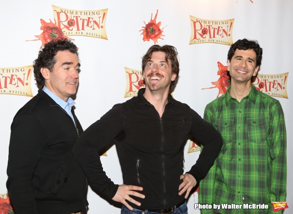 Photo Coverage: Meet the Cast of Broadway-Bound SOMETHING ROTTEN!- Brian d'Arcy James, Christian Borle & More! Image