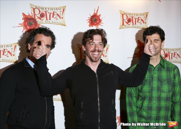 Photo Coverage: Meet the Cast of Broadway-Bound SOMETHING ROTTEN!- Brian d'Arcy James, Christian Borle & More! Image