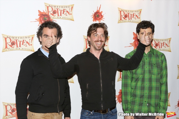 Photo Coverage: Meet the Cast of Broadway-Bound SOMETHING ROTTEN!- Brian d'Arcy James, Christian Borle & More! Image