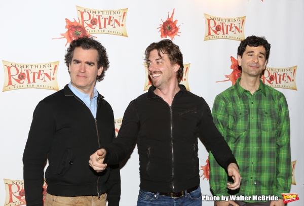 Photo Coverage: Meet the Cast of Broadway-Bound SOMETHING ROTTEN!- Brian d'Arcy James, Christian Borle & More! Image