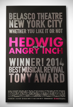 Desperately seeking this Hedwig poster/window card