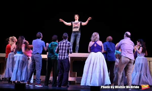 Photo Coverage: Sneak Peek at Brian d'Arcy James and More in Rehearsal for Broadway-Bound SOMETHING ROTTEN! Image