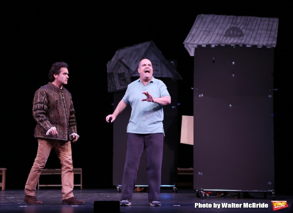 Photo Coverage: Sneak Peek at Brian d'Arcy James and More in Rehearsal for Broadway-Bound SOMETHING ROTTEN! Image