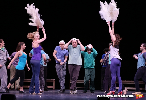 Photo Coverage: Sneak Peek at Brian d'Arcy James and More in Rehearsal for Broadway-Bound SOMETHING ROTTEN! Image