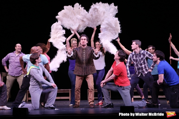 Photo Coverage: Sneak Peek at Brian d'Arcy James and More in Rehearsal for Broadway-Bound SOMETHING ROTTEN! Image