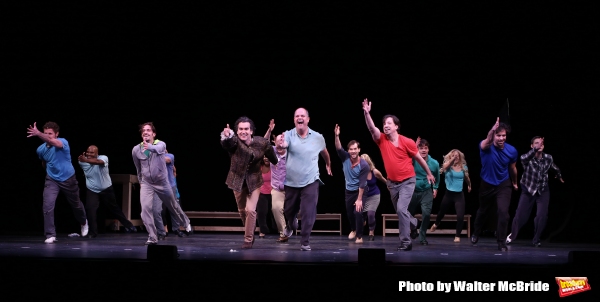 Photo Coverage: Sneak Peek at Brian d'Arcy James and More in Rehearsal for Broadway-Bound SOMETHING ROTTEN! Image