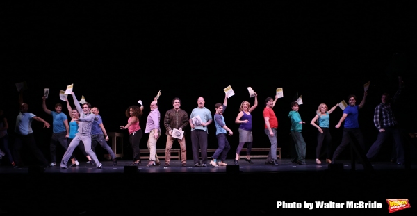 Photo Coverage: Sneak Peek at Brian d'Arcy James and More in Rehearsal for Broadway-Bound SOMETHING ROTTEN! Image