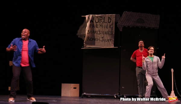 Photo Coverage: Sneak Peek at Brian d'Arcy James and More in Rehearsal for Broadway-Bound SOMETHING ROTTEN! Image