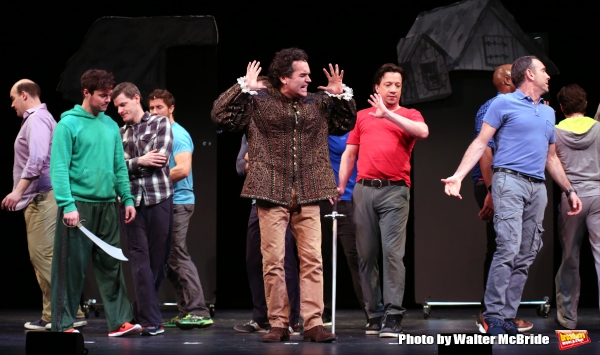 Photo Coverage: Sneak Peek at Brian d'Arcy James and More in Rehearsal for Broadway-Bound SOMETHING ROTTEN! Image