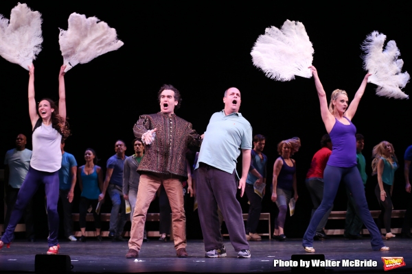 Photo Coverage: Sneak Peek at Brian d'Arcy James and More in Rehearsal for Broadway-Bound SOMETHING ROTTEN! Image