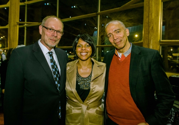  Arena Stage Executive Producer Edgar Dobie, August Wilsonâ€™s daughter Sakina A Photo