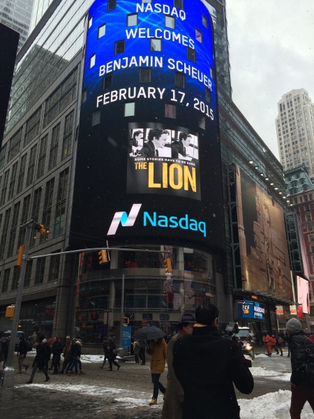 Exclusive Photo Diary: Spend a Day with THE LION's Benjamin Scheuer! 