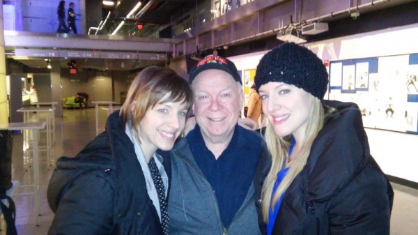 Photo Flash: The Mueller Sisters Visit CHURCHILL at New World Stages 
