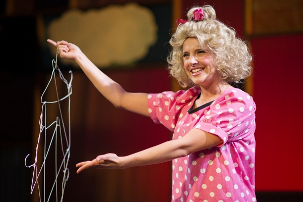 Fast talking Sally Brown (Harmony Livingston) can get away with just about anything,  Photo