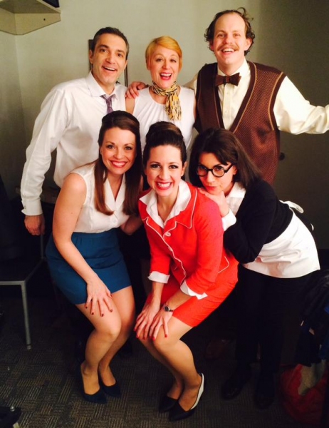 Photo Flash: Saturday Intermission Pics - Feb. 21 Part 2 - ON THE TOWN, NEVERMORE, and More! Image