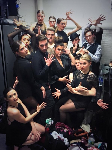 Photo Flash: Saturday Intermission Pics - Feb. 21 Part 2 - ON THE TOWN, NEVERMORE, and More! Image