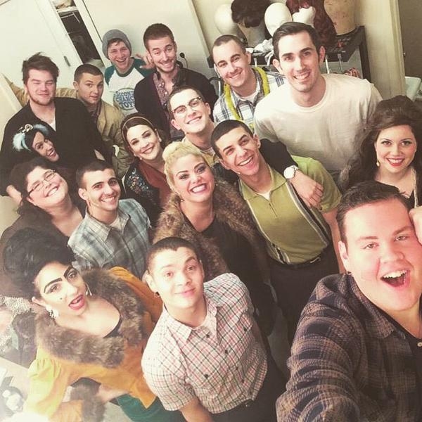 Photo Flash: Saturday Intermission Pics - Feb. 21 Part 2 - ON THE TOWN, NEVERMORE, and More! Image