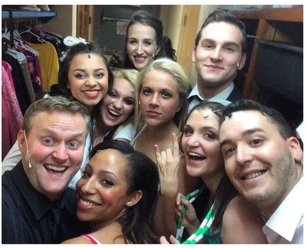 Photo Flash: Saturday Intermission Pics - Feb. 21 Part 2 - ON THE TOWN, NEVERMORE, and More! Image