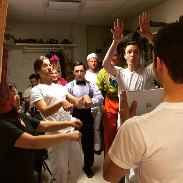 Photo Flash: Saturday Intermission Pics - Feb. 21 Part 2 - ON THE TOWN, NEVERMORE, and More! Image