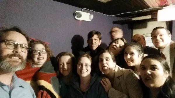 Photo Flash: Saturday Intermission Pics - Feb. 21 Part 2 - ON THE TOWN, NEVERMORE, and More! Image