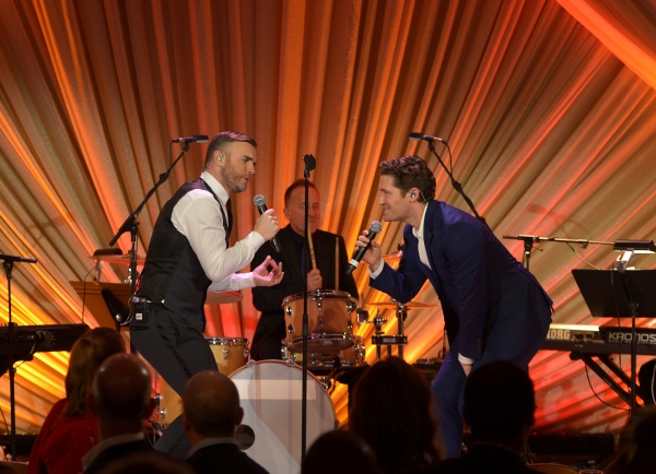 Photo Coverage: Matthew Morrison, Gary Barlow, & More Perform from FINDING NEVERLAND at TWC Oscar Nominees Dinner Image