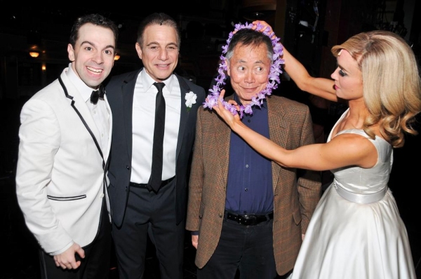 Photo Flash: George Takei, Jason Alexander and Bonnie Wright Get Lei'd at HONEYMOON IN VEGAS  Image