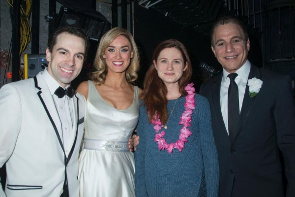 Photo Flash: George Takei, Jason Alexander and Bonnie Wright Get Lei'd at HONEYMOON IN VEGAS Image