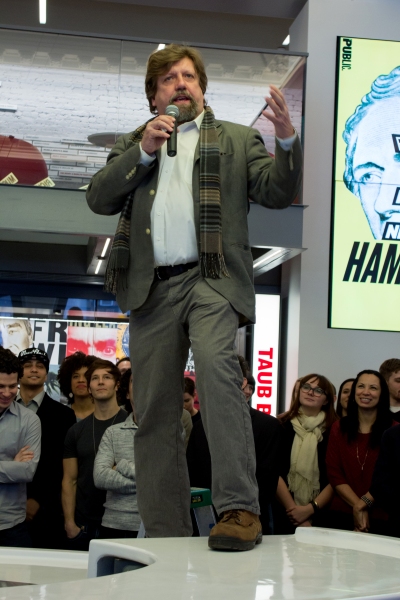Photo Coverage: HAMILTON Cast Celebrates Broadway Transfer at the Public Theater! Image
