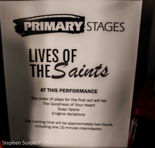 Photo Coverage: Inside Opening Night of Primary Stages' LIVES OF THE SAINTS Image