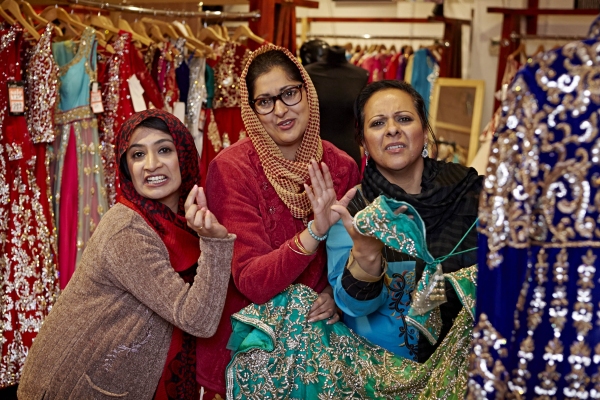 Photo Flash: West End's BEND IT LIKE BECKHAM Visits Southall, West London Image