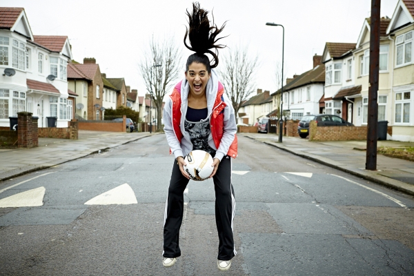 Photo Flash: West End's BEND IT LIKE BECKHAM Visits Southall, West London Image
