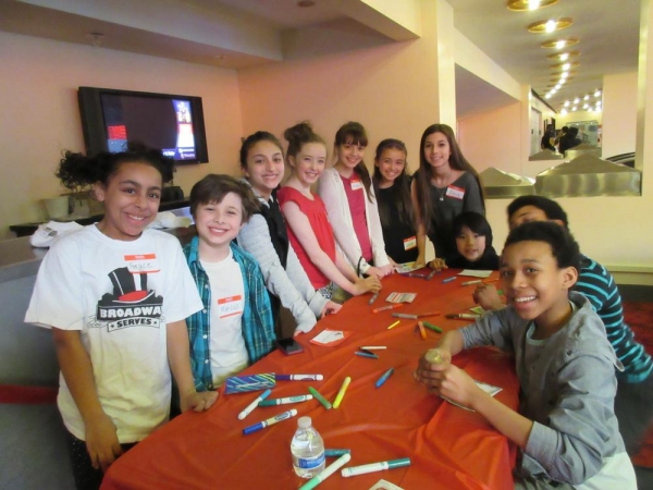 Photo Flash: Broadway Serves Hosts 3rd KIDS SERVE Event Benefitting Urban Pathways Image