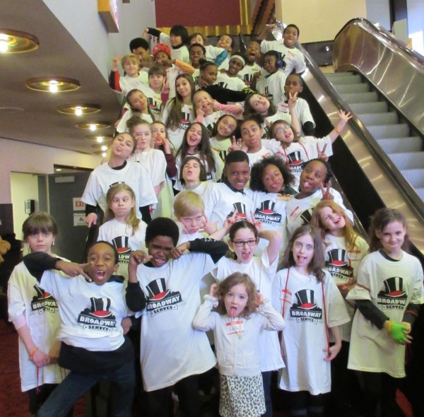 Photo Flash: Broadway Serves Hosts 3rd KIDS SERVE Event Benefitting Urban Pathways Image