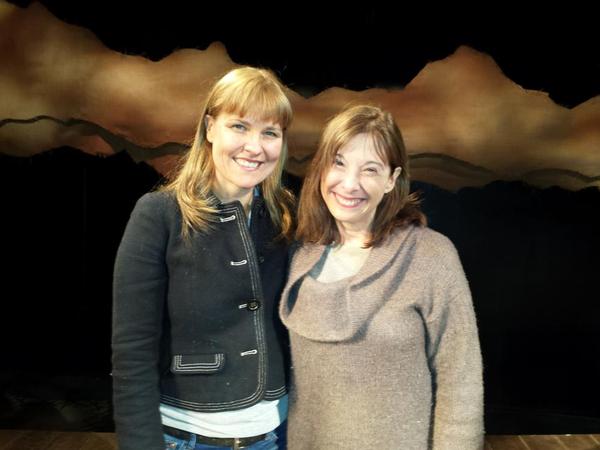 Photo Flash: Playwright Beth Henley Visits TACT's ABUNDANCE Off-Broadway Image